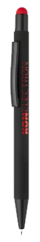Kugelschreiber New York Stylus aus Kunststoff mit Gummiert